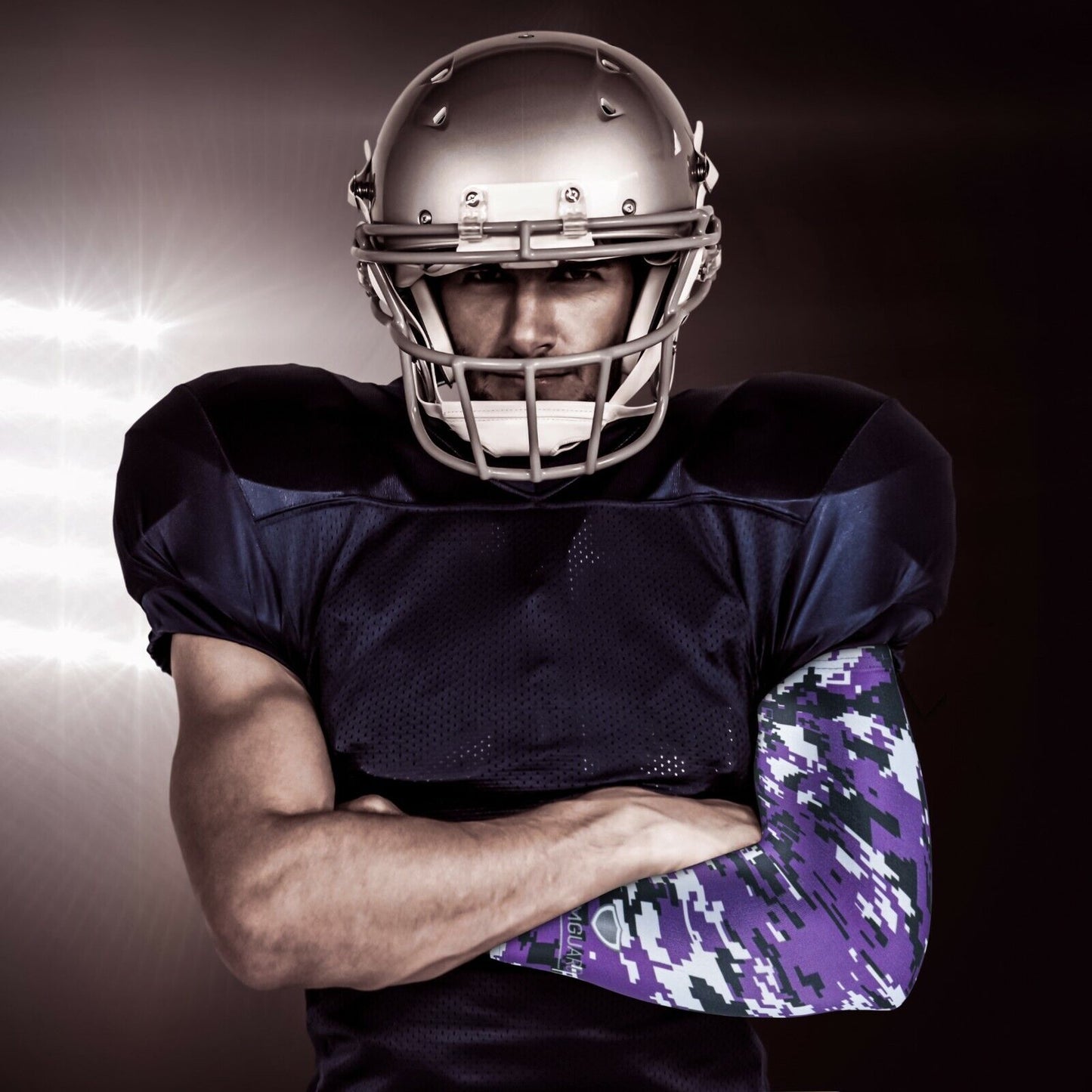 Compression Sports Arm Sleeve Digital Camo Baseball Football Basketball Sleeves