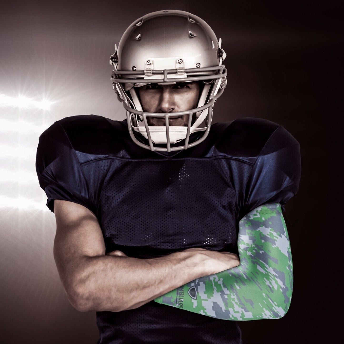 Compression Sports Arm Sleeve Digital Camo Baseball Football Basketball Sleeves