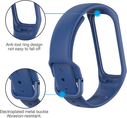 Compatible with Samsung Galaxy Fit 2 Band Replacement Silicone Strap Accessories