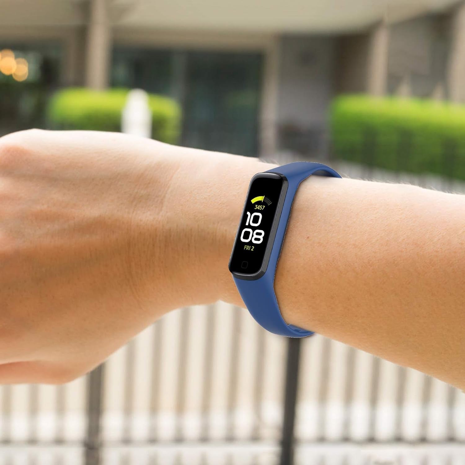 Compatible with Samsung Galaxy Fit 2 Band Replacement Silicone Strap Accessories