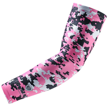 Compression Sports Arm Sleeve Digital Camo Baseball Football Basketball Sleeves