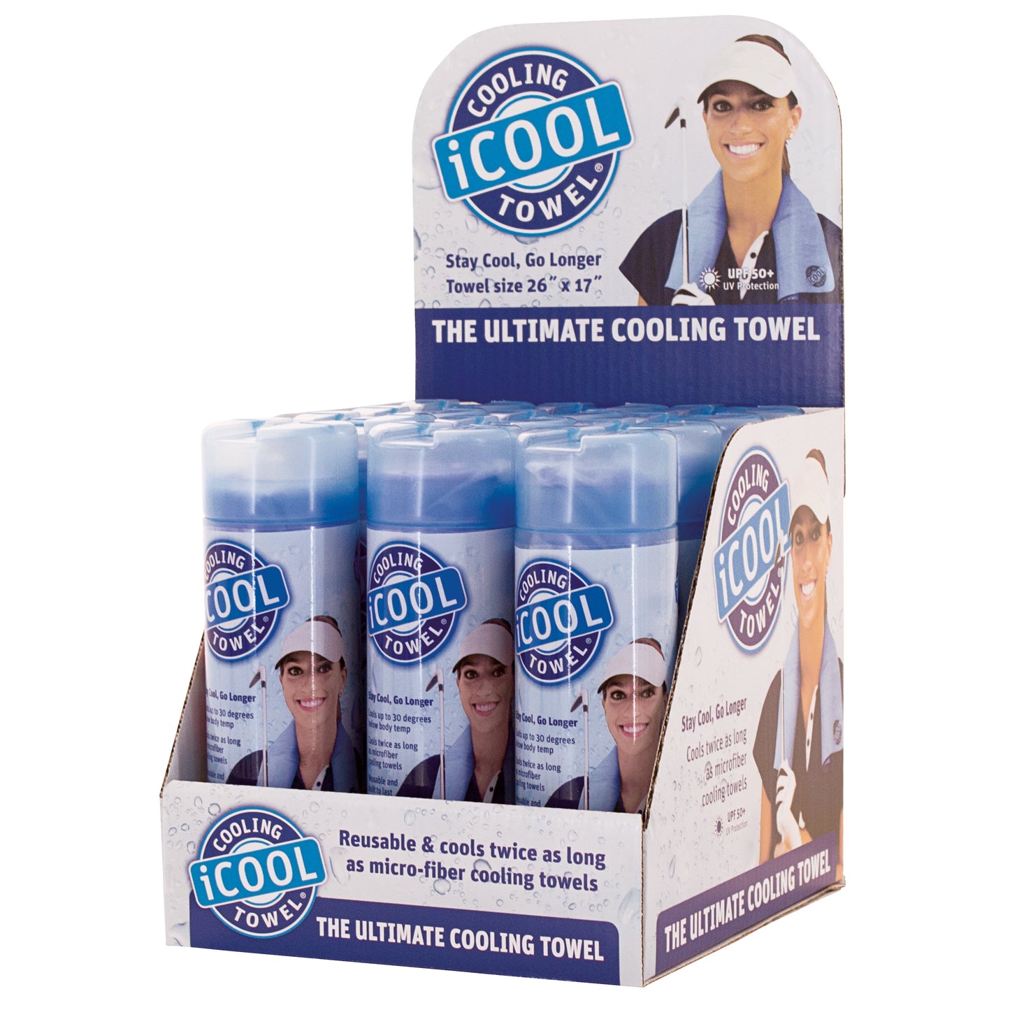 Icool® Cooling Towel: Size 26" X 17"