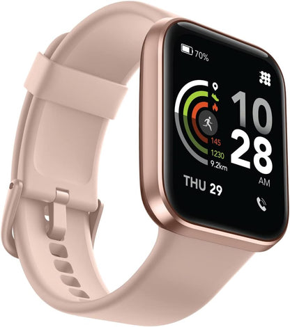 Viva Pro Smartwatch/Fitness Tracker with 1.78" Touch AMOLED Screen, Bluetooth Calling, Built in GPS, 60+ Sports, Blood Oxygen, Heart Rate, Stress and Sleep Monitor, Waterproof, Step Counter