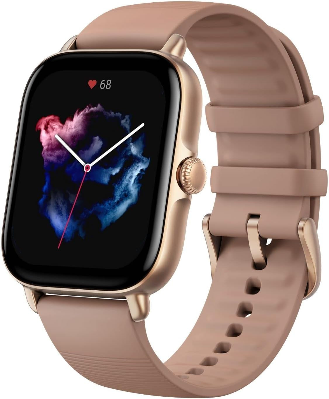 GTS 3 Smart Watch 42Mm for Android Iphone, Alexa Built-In, GPS, 12-Day Battery Life, Fitness Sports Watch with 150 Sports Modes, AMOLED Display, Sleep Heart Rate Health Tracker, Rosa