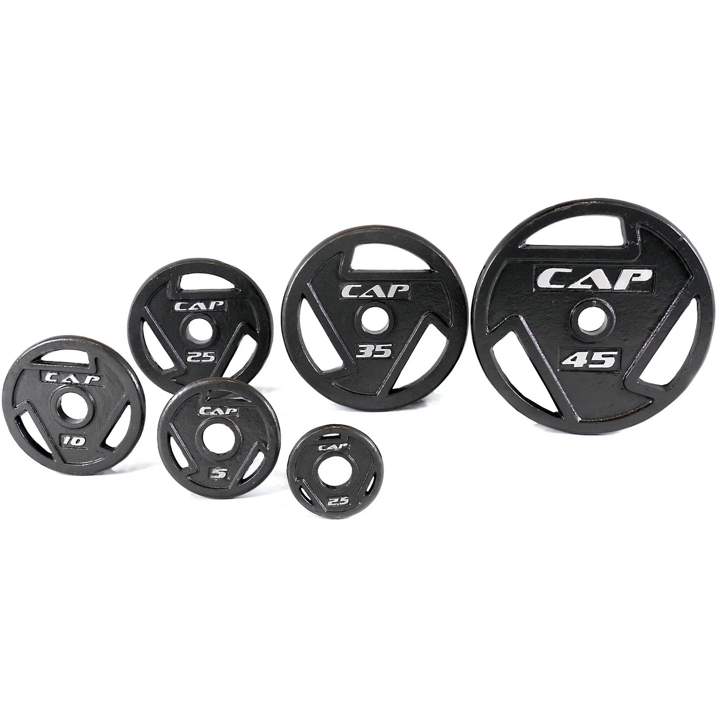 Barbell, 2.5Lb Olympic Grip Plate, Black