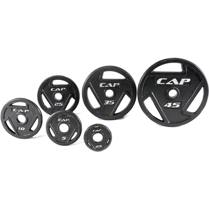 Barbell, 2.5Lb Olympic Grip Plate, Black