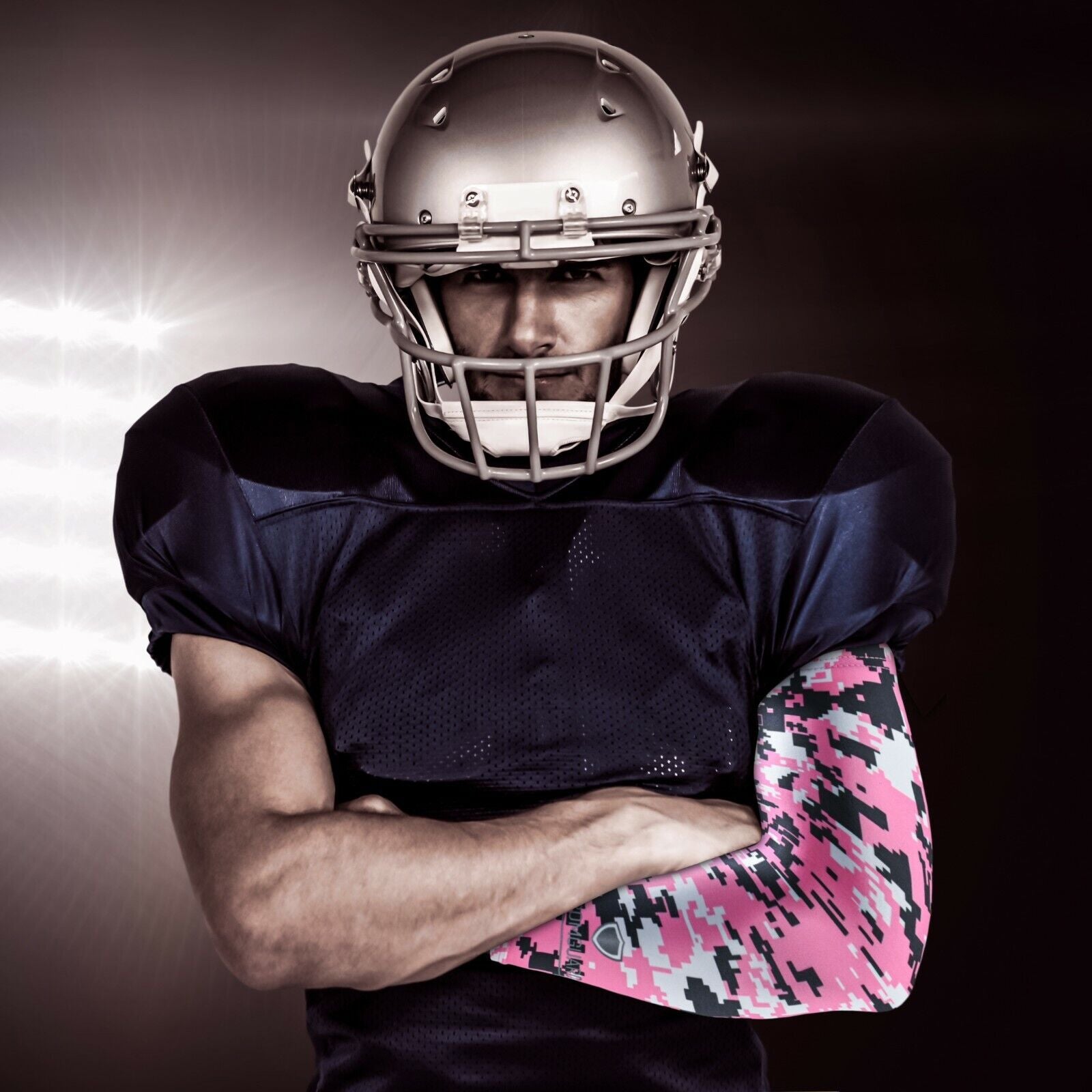 Compression Sports Arm Sleeve Digital Camo Baseball Football Basketball Sleeves