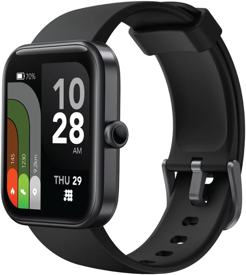 Viva Pro Smartwatch/Fitness Tracker with 1.78" Touch AMOLED Screen, Bluetooth Calling, Built in GPS, 60+ Sports, Blood Oxygen, Heart Rate, Stress and Sleep Monitor, Waterproof, Step Counter