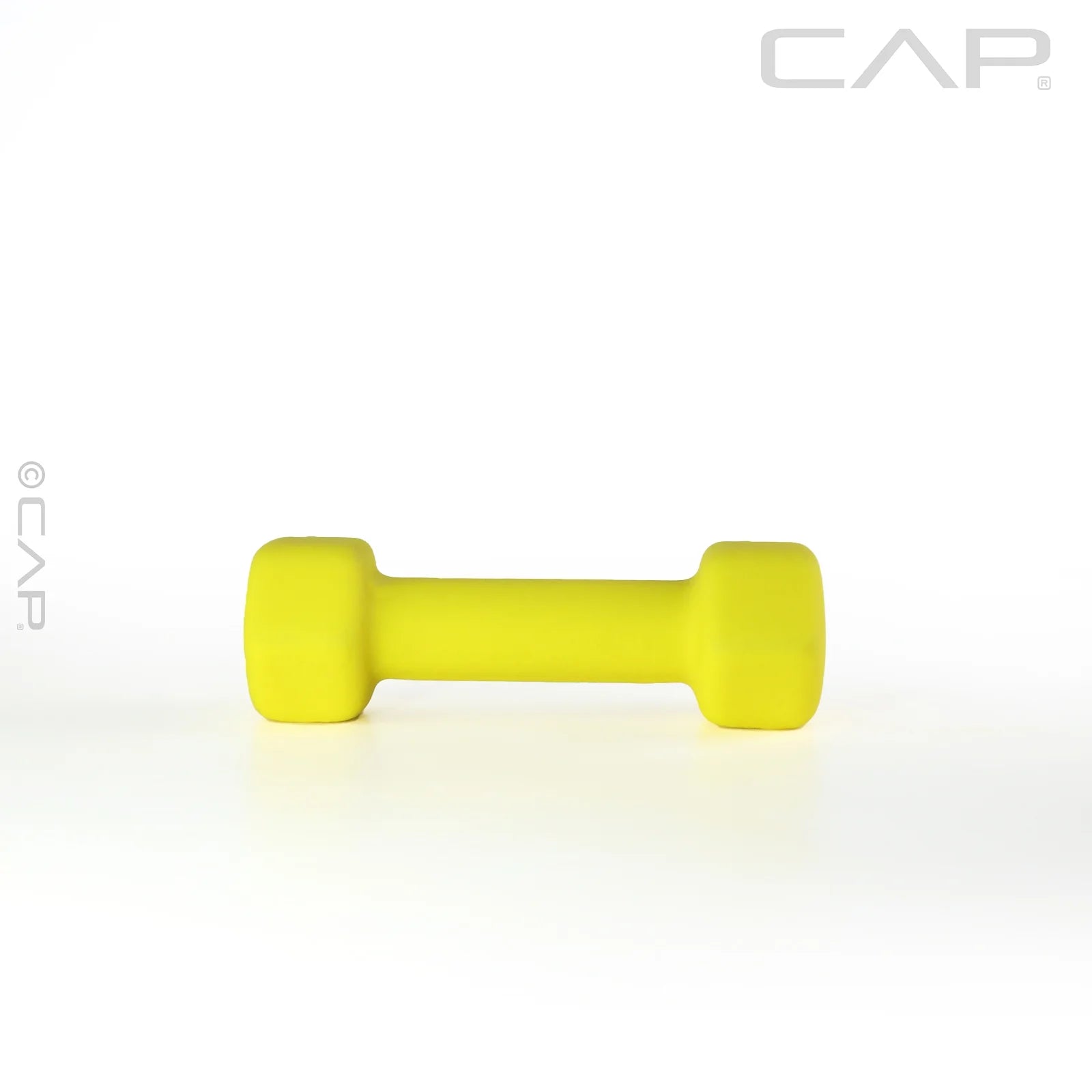 , 2Lb Neoprene Dumbbell, Yellow, Single