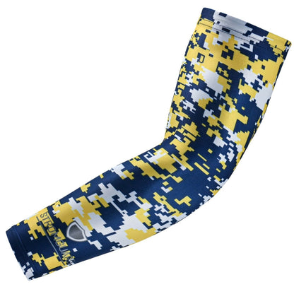 Compression Sports Arm Sleeve Digital Camo Baseball Football Basketball Sleeves