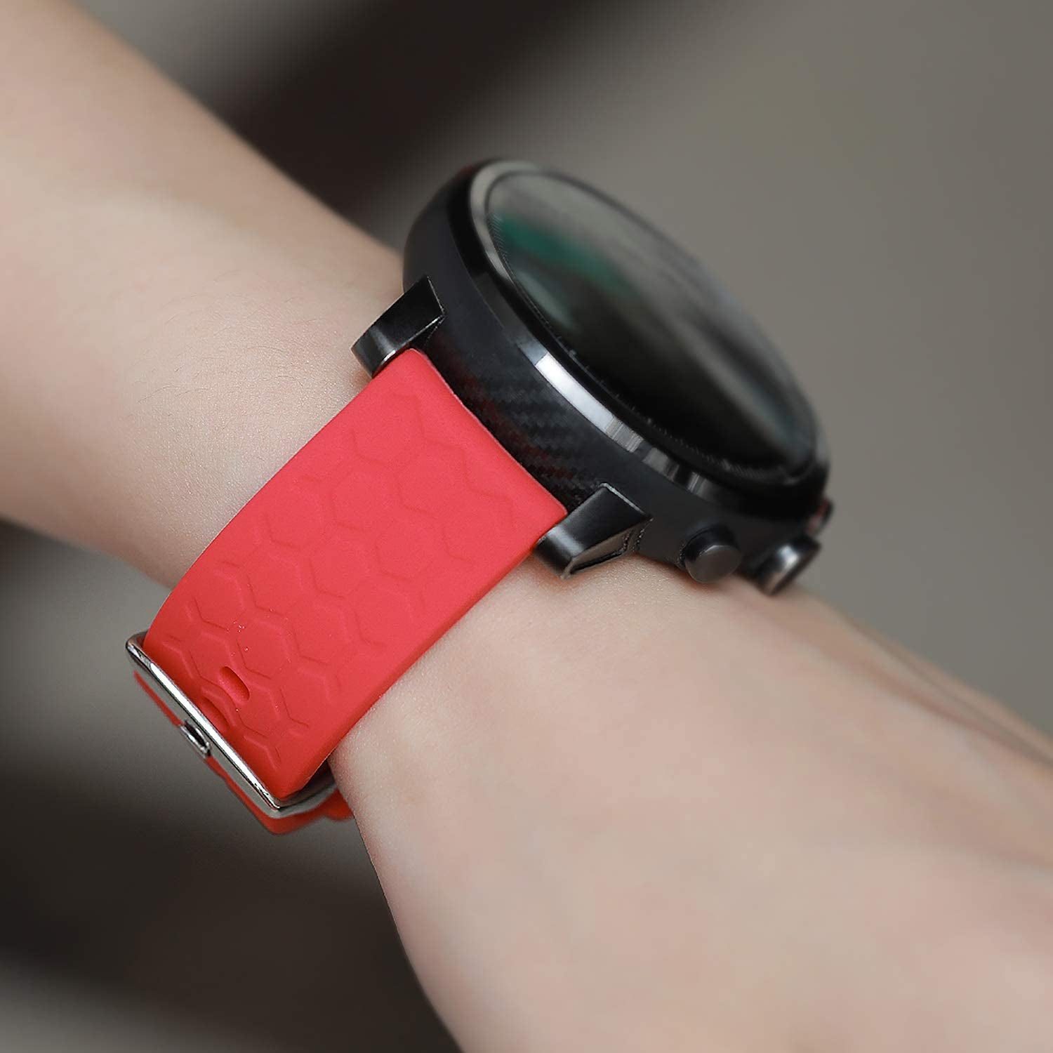 Compatible with Michael Kors Access Bradshaw Smart Watch Replacement 22Mm Silicone Quick Release Watch Band Strap for MKT5001/5004/5013 - Smart Watch Accessories (Sixcolors)
