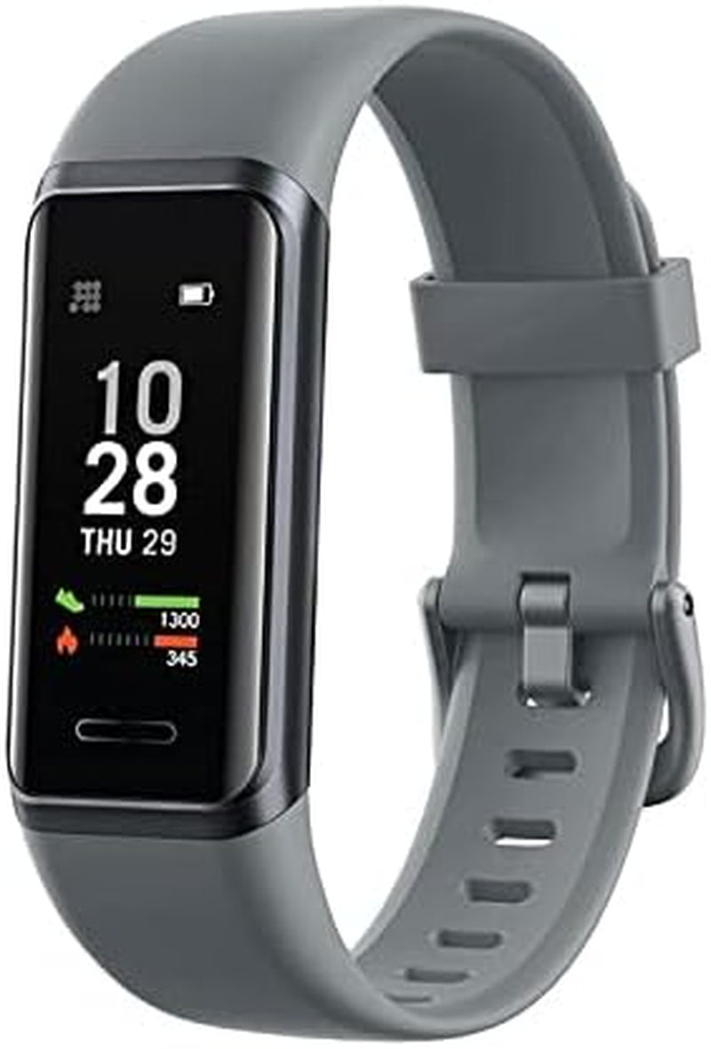 CT1 Series 2 Fitness Tracker with Alexa Built-In, Heart Rate, Stress and Blood Oxygen Monitor, 14 Sports Modes Tracking, Calorie and Step Counting, Sleep Tracker, Waterproof