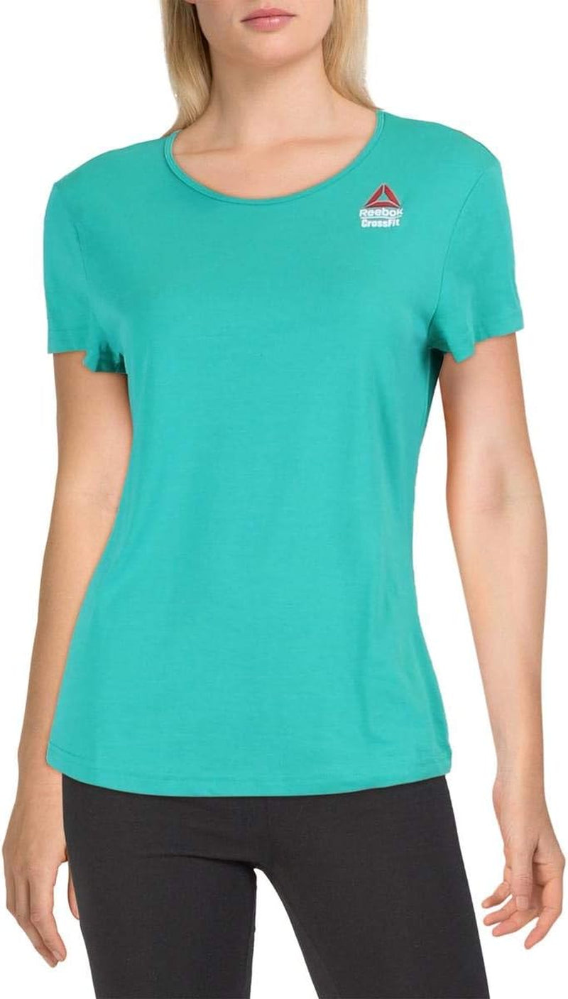 Womens Cross Fit Fitness T-Shirt Green S