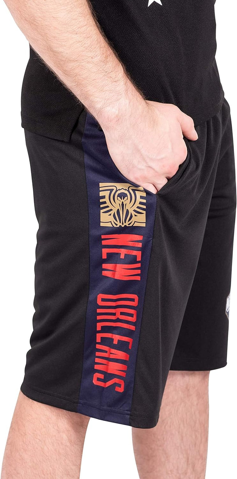 Men'S Unisex NBA Official Super Soft Active Workout Basketball Training Shorts