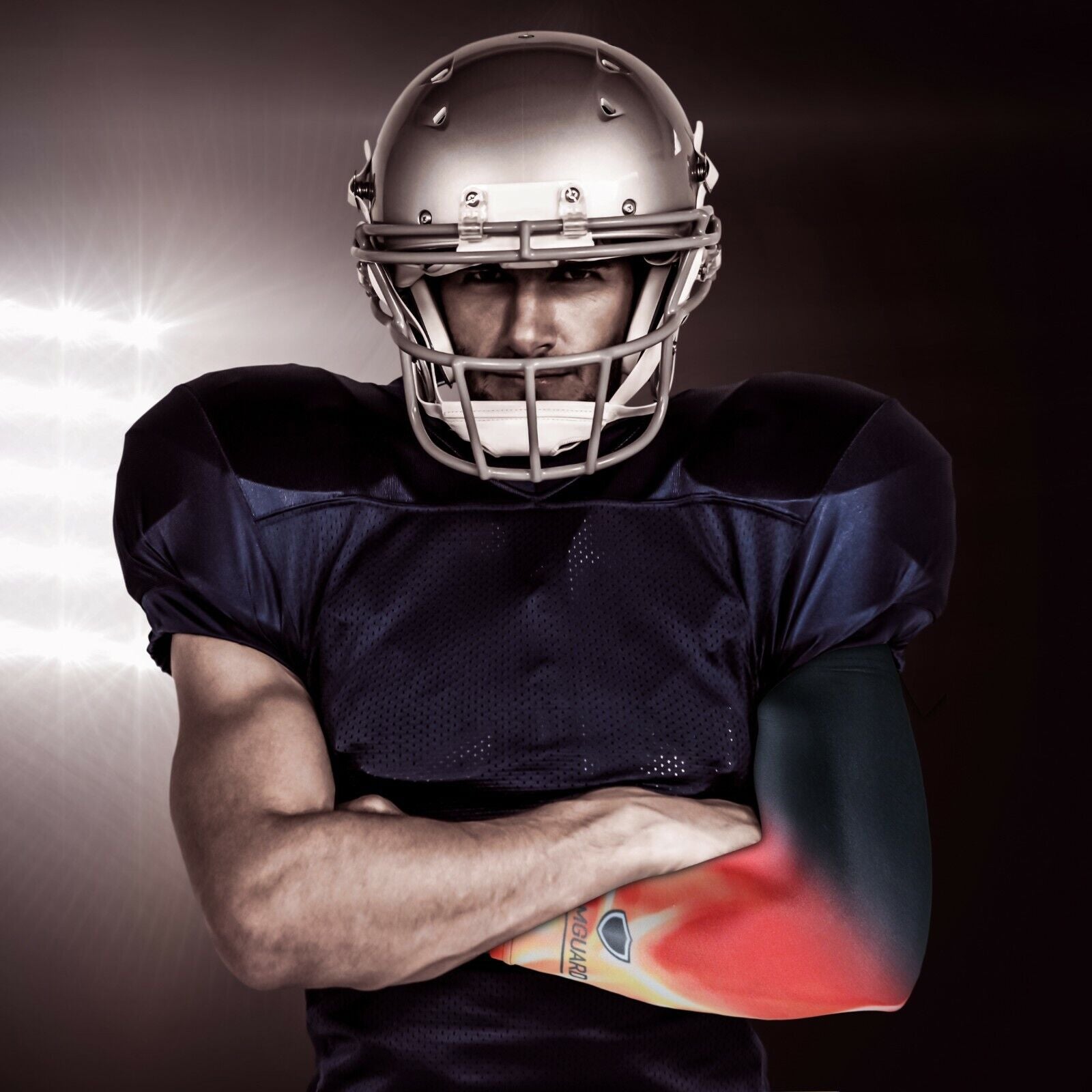 Compression Sports Arm Sleeve Digital Camo Baseball Football Basketball Sleeves