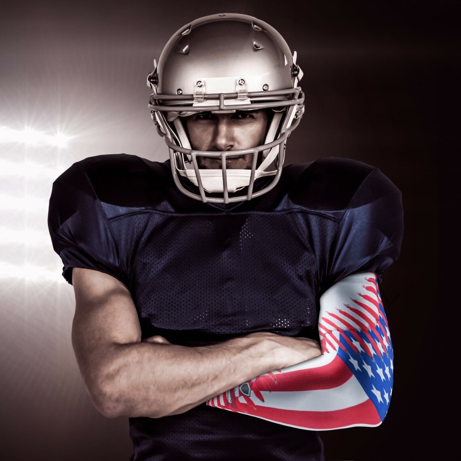 Compression Sports Arm Sleeve Digital Camo Baseball Football Basketball Sleeves