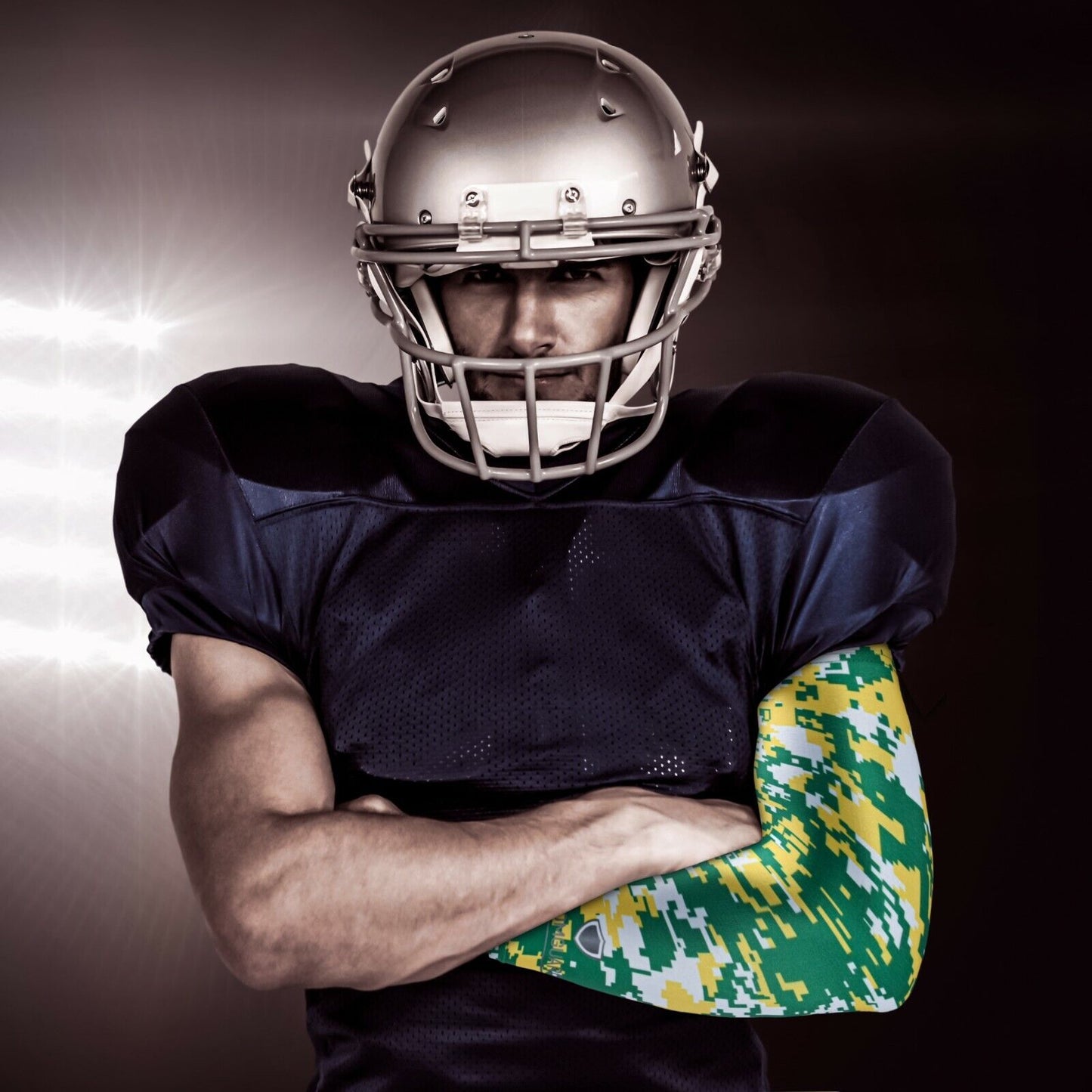 Compression Sports Arm Sleeve Digital Camo Baseball Football Basketball Sleeves
