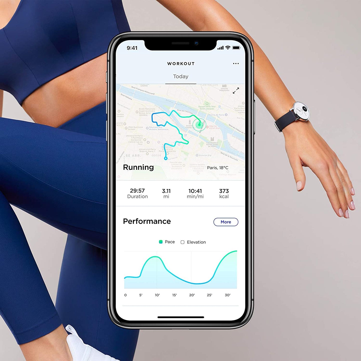 Steel HR Hybrid Smartwatch - Activity, Sleep, Fitness and Heart Rate Tracker with Connected GPS